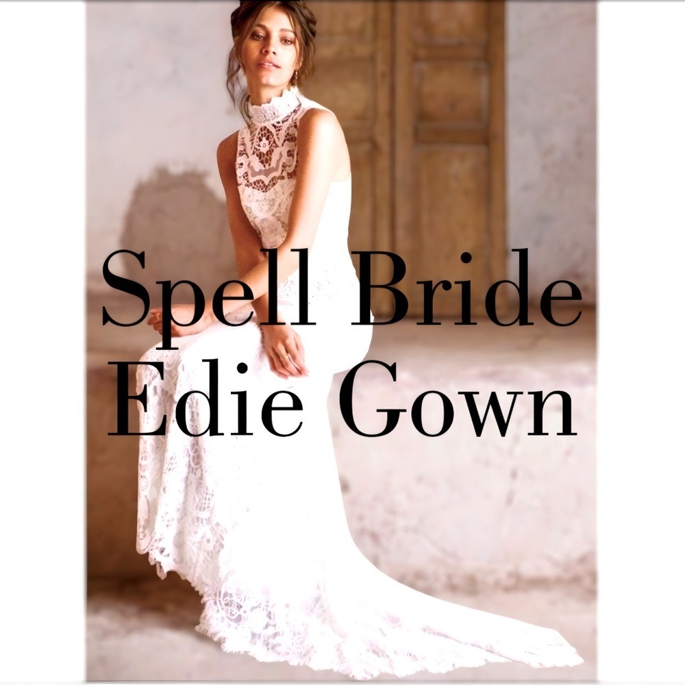 Spell Bride Edie Lace Wedding Gown READ
